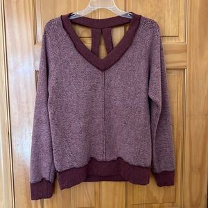 BKE top with strap detail on back- NWT